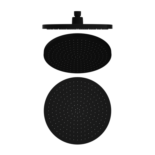 230mm Air Shower Head Matte Black