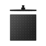 250mm Abs Square Shower Head Matte Black