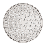 York 200mm Shower Head Brushed Nickel