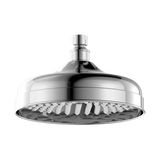 York 200mm Shower Head Chrome