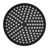 York 200mm Shower Head Matte Black