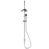 York Twin Shower With Metal Hand Shower Chrome