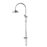 York Twin Shower With Metal Hand Shower Chrome