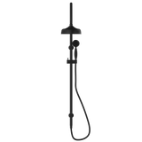 York Twin Shower With Metal Hand Shower Matte Black
