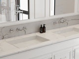 York Wall Basin Set With Metal Lever Chrome