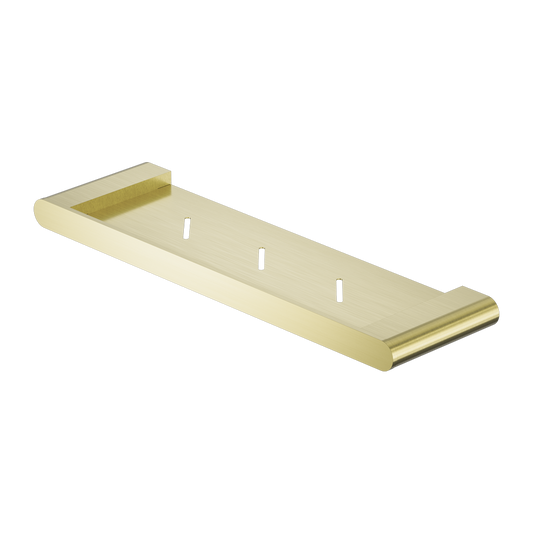 Bianca Metal Shower Shelf Brushed Gold