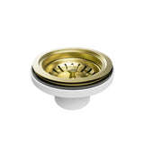 Kitchen Sink Basket Waste Brushed Gold