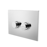 Raised Disabled Care Pneumatic Flush Buttons Plate Dda Compliant Chrome