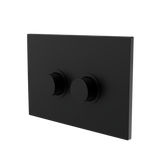 Raised Disabled Care Pneumatic Flush Buttons Plate Dda Compliant Matte Black