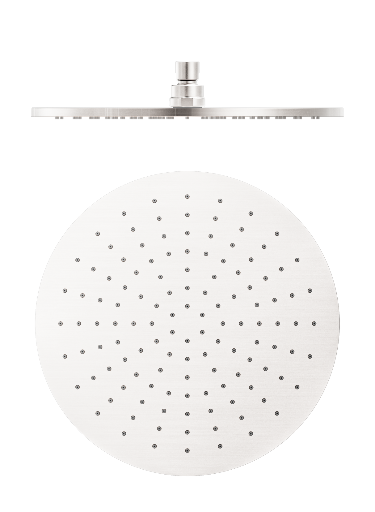 300mm Round Shower Head Brushed Nickel
