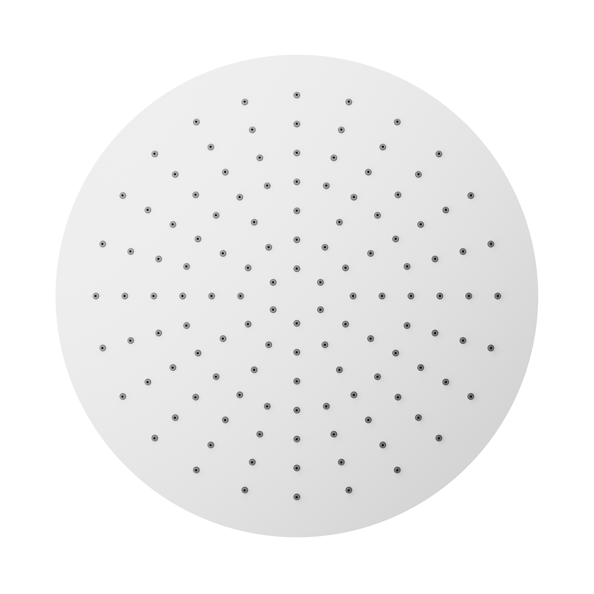 300mm Round Shower Head Matte White