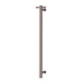 Non-Heated Vertical Towel Rail 900mm Brushed Bronze