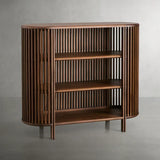 Paige Low Reeded Storage Cabinet