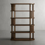 Paleta Solid Oak Wood Bookcase