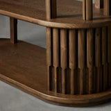 Paleta Solid Oak Wood Bookcase