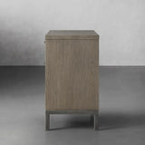 Palmer Large Nightstand Wood Nightside Table Bedroom 3 Drawer Cabinet