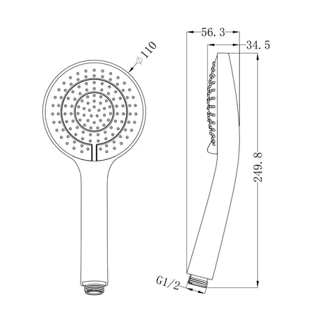 Air Hand Shower Brushed Nickel
