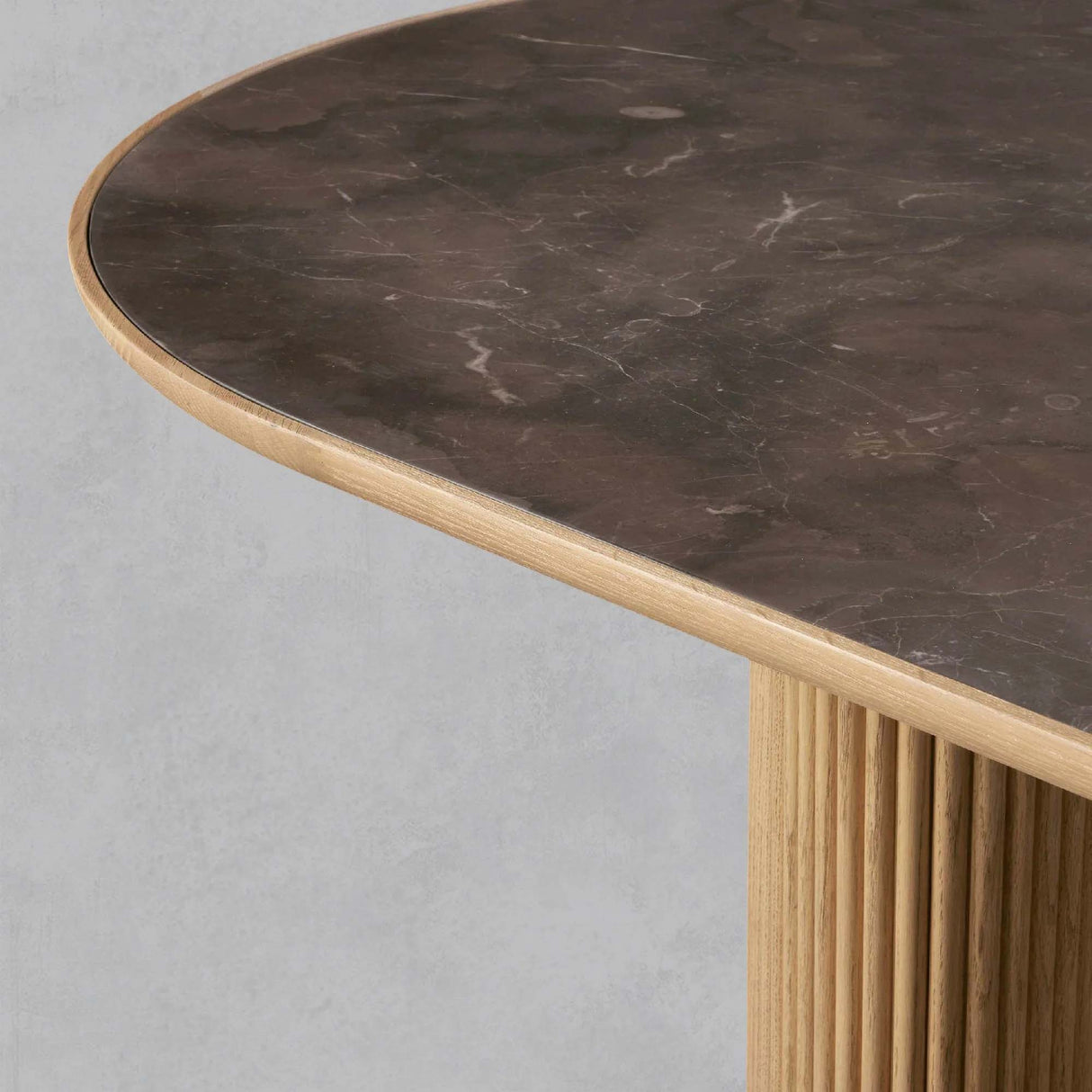 Astor Natural Marble Stone Top Dining Table