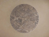 Saint Germain Round Marble Top Dining Table With Wood Toulouse Base
