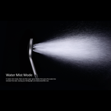 MECCA SHOWER ON BRACKET WITH AIR SHOWER II GUN METAL