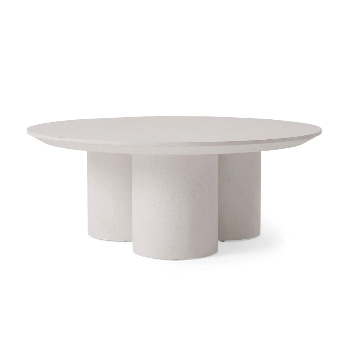 Cascade Outdoor Concrete Coffee Table Durable Sofa Center Tea Table