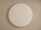 Saint Germain Round Marble Top Dining Table With Wood Toulouse Base