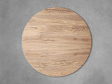 Sullivan Wood Round Coffee Table Oak Sofa Center Tea Table