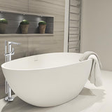 Bianca Freestanding Bath Mixer With Hand Shower Chrome