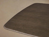 Saint Germain Oak Wood Top Dining Table with Toulouse Base
