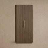Finnley Wood Tall Cabinet Living Room Country Storage Cabinet with Doors