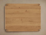 Sulina Wood Extension Dining Table Oak Drop-Leaf Design