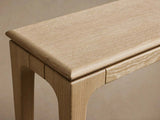 Park Ash Wood Entryway Console Table Black Hallway Entrance Table