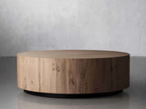 Sullivan Wood Round Coffee Table Oak Sofa Center Tea Table