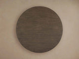 Saint Germain Round Oak Top Dining Table with Natural Wood Toulouse Base