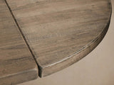Tuscany Wood Extension Dining Table Oval Poplar Dining Table
