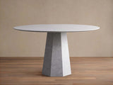 Modena Round Italian Marble Dining Table