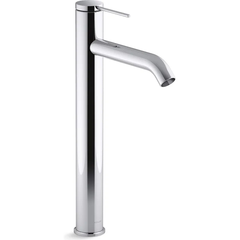 Components Super Tall Single Lever Basin Mixer - Polished Chrome