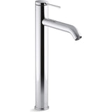 Components Super Tall Single Lever Basin Mixer - Polished Chrome