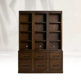 Tremont Wood Modular Bookcase Modern Offices Tall Storage Cabinets