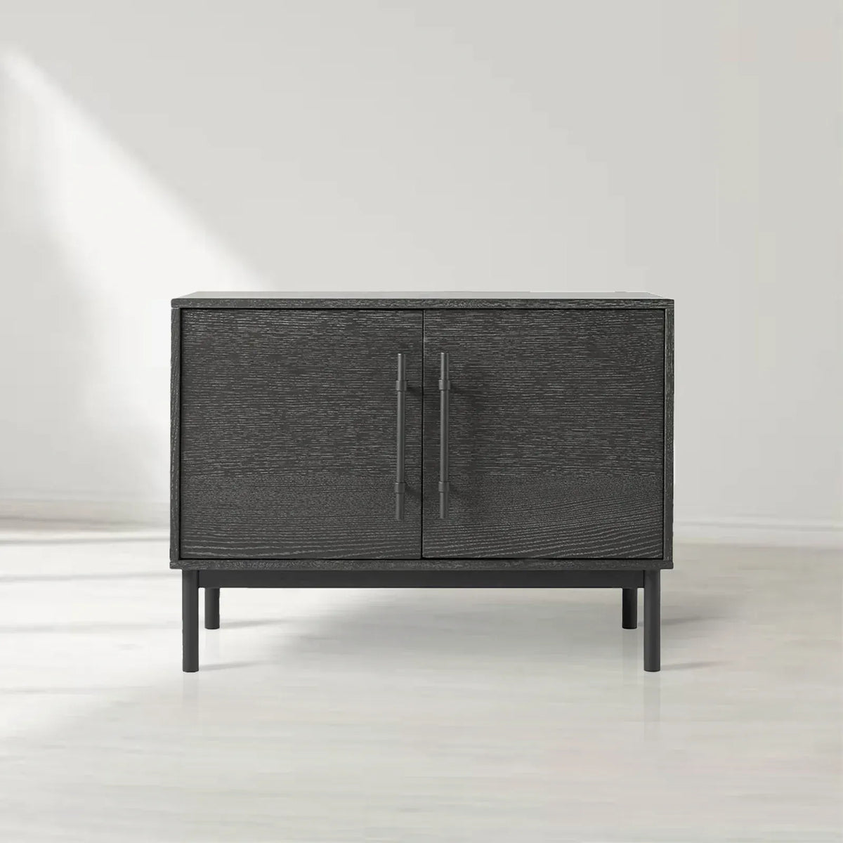 Sullivan Oak Wood Hall Chest Modern Rural Sideboards Entrance Cabinets