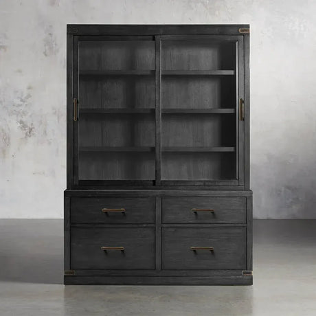 Tremont Solid Wood Modular Cabinet with Storage Cabinets Base