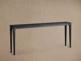 Park Ash Wood Entryway Console Table Black Hallway Entrance Table