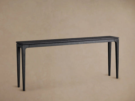 Park Ash Wood Entryway Console Table Black Hallway Entrance Table