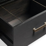 Tremont Wood Modular Bookcase Storage Cabinets with File Chest of Drawers Base