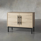 Sullivan Oak Wood Hall Chest Modern Rural Sideboards Entrance Cabinets