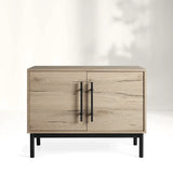 Sullivan Oak Wood Hall Chest Modern Rural Sideboards Entrance Cabinets