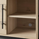 Sullivan Oak Wood Hall Chest Modern Rural Sideboards Entrance Cabinets