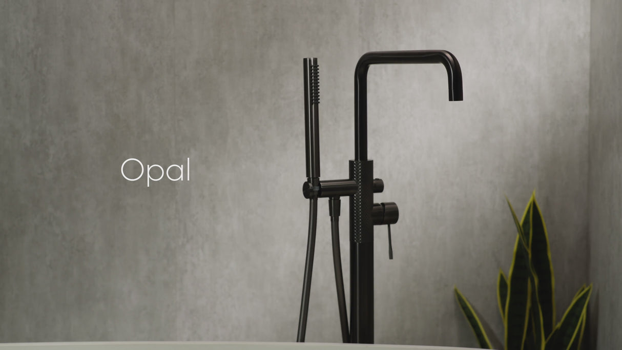 Opal Tall Basin Mixer Brushed Gold