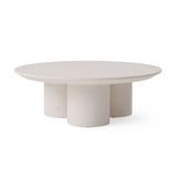 Cascade Outdoor Concrete Coffee Table Durable Sofa Center Tea Table