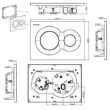 Lynk Flush Plate (Mechanical)